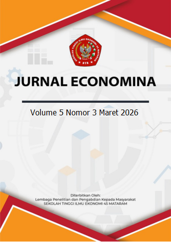 					View Vol. 5 No. 3 (2026): JURNAL ECONOMINA, Maret 2026
				