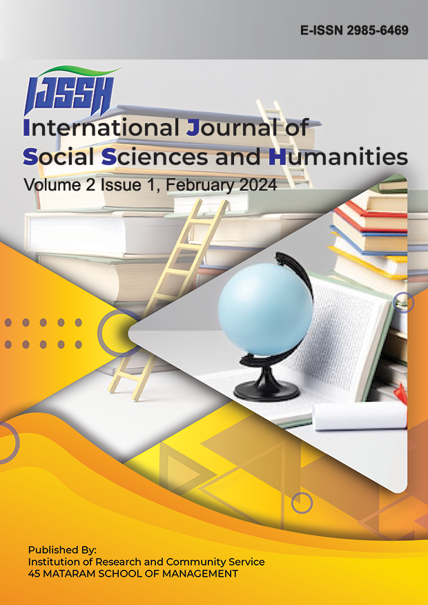 					View Vol. 2 No. 1 (2024): International Journal of Social Sciences and Humanities
				